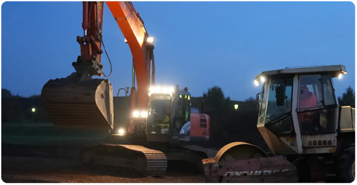 ARBEJDSLYS PÅ KØRETØJER 