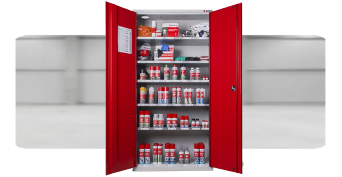 ORDEN & SYSTEM MED ET KEMISKAB