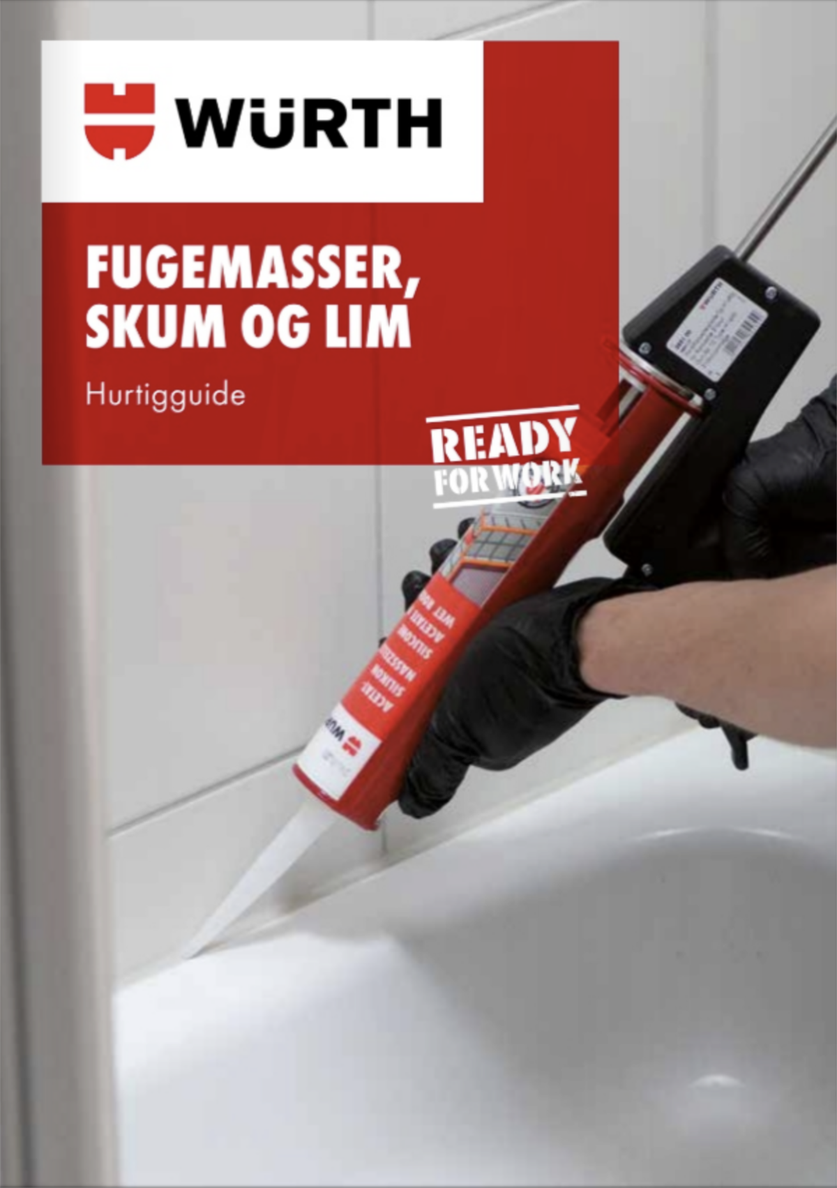 Hurtigguide - fugemasser, skum og lim 