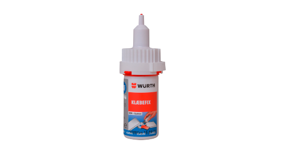 Hurtigthærdende lim med præcis