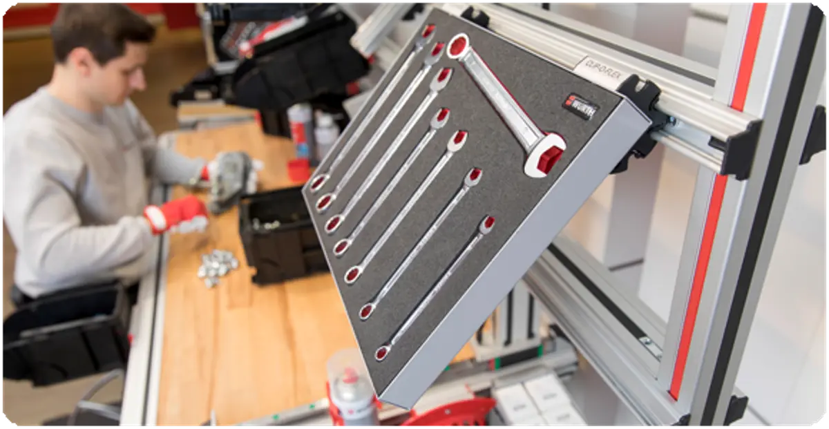 INDRETNING MED CLIP-O-FLEX®