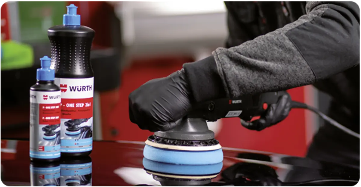 KOMBINER POLERPADS OG POLERMIDDEL