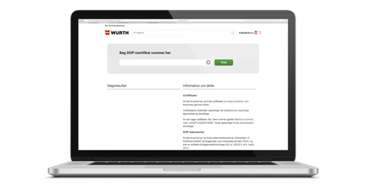 Dokumentation lige ved hånden​